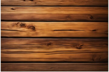 Fototapeta premium Rustic Brown Wooden Planks Texture 