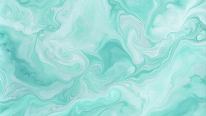 Mint color pastel marble textures color illustration background.
