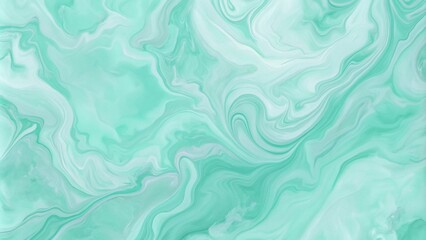 Mint color pastel marble textures color illustration background.
