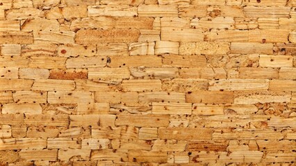 Close-up of a natural wood cork texture with visible grains and patterns, wood, cork, texture, natural, close-up, macro