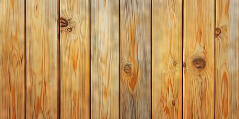 Fototapeta premium Natural Wood Texture Background - Wooden Planks with Grain