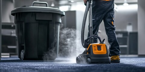 Fototapeta premium Commercial Carpet Cleaning