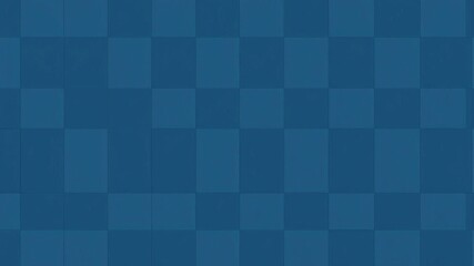 Obraz premium Geometric seamless pattern with repetitive squares in shades of blue and gray, geometric, texture