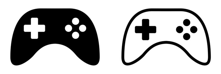 gaming controller icon © afiatun