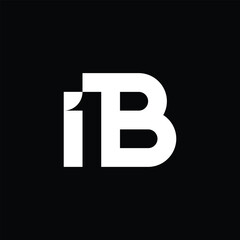Letter B with Number One Design Logo Inspiration