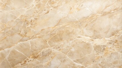 Fototapeta premium Smooth glossy marble surface with subtle veining and a warm beige color tone, sophisticated feel, interior design, beige, stone, elegant look