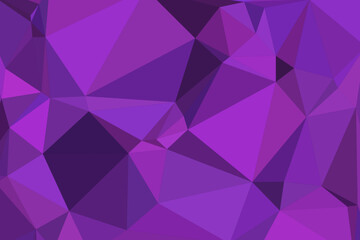 Vibrant Purple Abstract Polygonal Geometric Background for Graphic Design and Creative Projects.