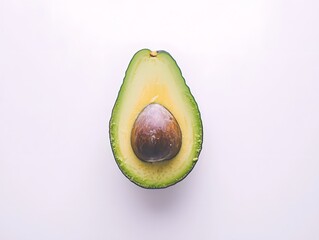  perfectly ripe avocado half