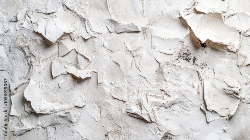 Poster light textured background image in ultra wide format showcasing a surface resembling plaster or natu