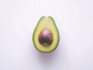 perfectly ripe avocado half