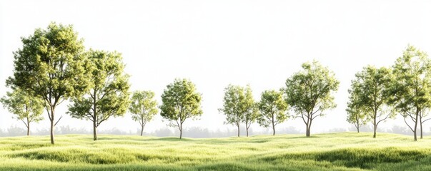 Obraz premium Serene Countryside Meadow