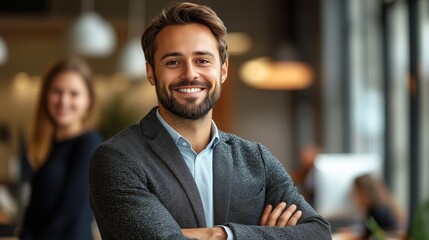 portrait of a businessman