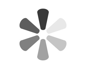 Loading bar status icon. Vector illustration. Vector loaded icons. Download progress. Donload or Upload.