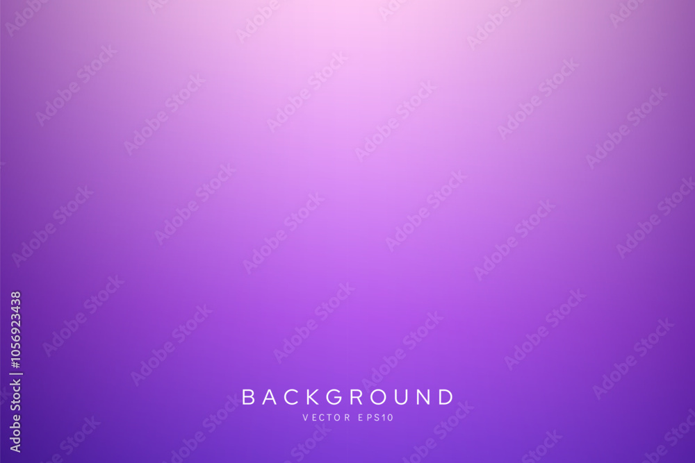 Wall mural bright shiny smooth simple purple color transition gradient background