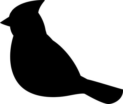 recommend clip art: cardinal bird silhouette vector.
                    Isolated cardinal bird silhouette vector svg.