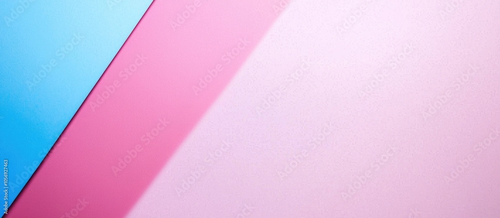 Aufkleber two tone paper background with magenta and blue color blank colorful backdrop with empty space for i