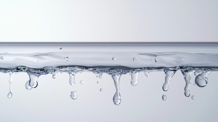 Drip Tube With White Background