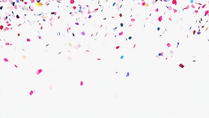 Colorful Confetti Falling