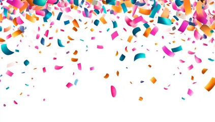 Obraz premium Colorful Confetti Background Design