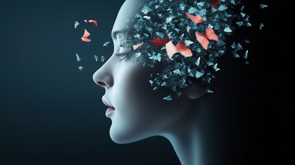 An AI generated dream, projected onto a wall, its images morphing and evolving, a surreal and hypnotic experience that questions the nature of consciousness.