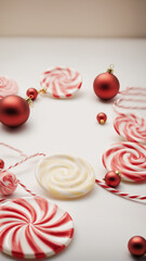 Fototapeta premium Christmas Candy