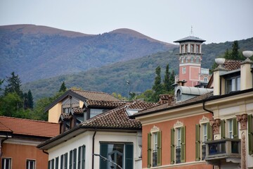 town in the mountains