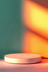 Vibrant Abstract Background with Colorful Gradients and Minimalist Design