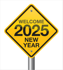 2025 New Year Road Sign (10)