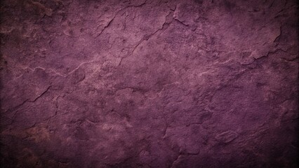 Obraz premium Dark, muted purple color covering the majority of the image with a hint of brown undertones and rough, stone-like texture, brown undertone, rugged texture