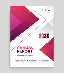 Cover Brochure layout annual report poster flyer