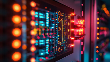 A quantum processor generating complex patterns on a display screen, with engineers discussing its potential to solve problems beyond the capability of classical computing,