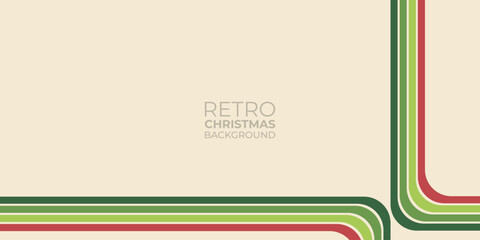 Christmas background with seamless pattern, Christmas abstract background with retro color theme, background with straight line pattern.