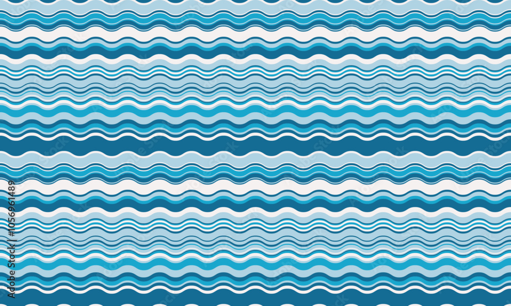 Poster abstract background with wavy stripes in vibrant colors, creating a rippled, liquid effect. smooth c