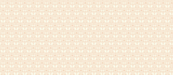 Fototapeta premium Seamless geometric pattern design. Abstract tech background. Simple vector ornament for web backdrop or fabric, paper print.