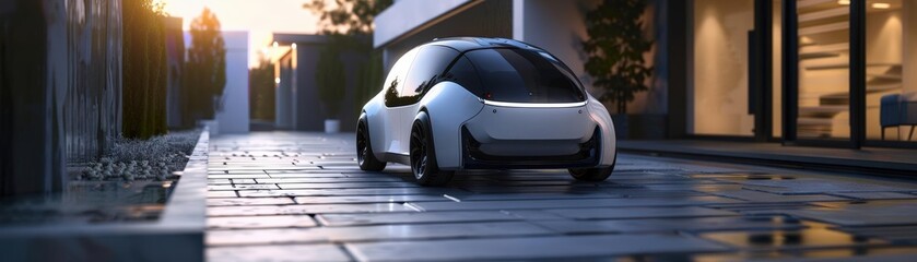 Illustrate the possibilities of electric mobility through a groundbreaking 3D visualization