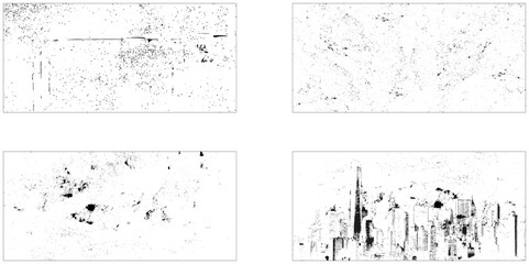 Collection of grunge texture. Grunge bundle background. Grunge texture set. 