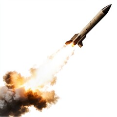 Missile Launch in Flight