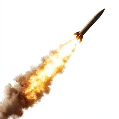 Missile Launch in Motion