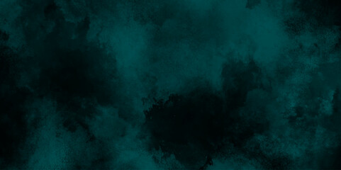 abstract cloud and vapor texture background. Black and blue smoke aquarelle smudge illustration smooth grungy smokey light pastel colors ink glow. Teal color powder explosion .	
