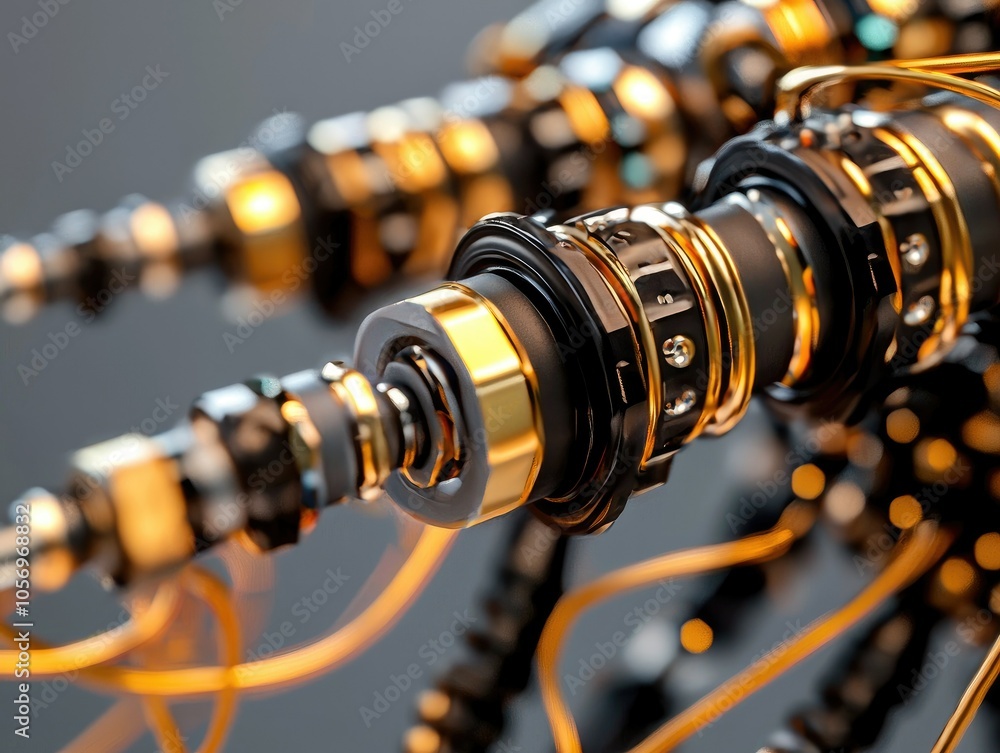 Poster exploring the intricacies of spark plug wiring in ice engine components