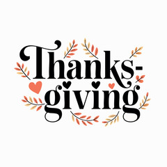 Fototapeta premium Thanksgiving greetings card