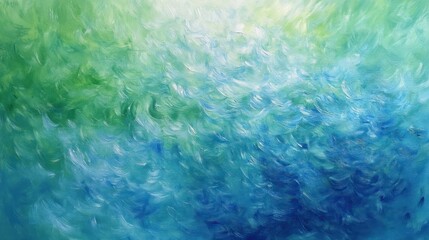 Rippled water texture in abstract blues and greens, symbolizing calm and relaxation