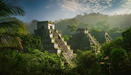 Fototapeta premium Antigua ciudad maya