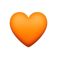 Orange Heart Emoji
