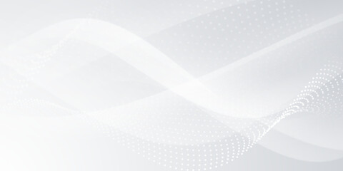 white abstract background modern vector illustration