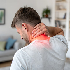 Fototapeta premium man with headache