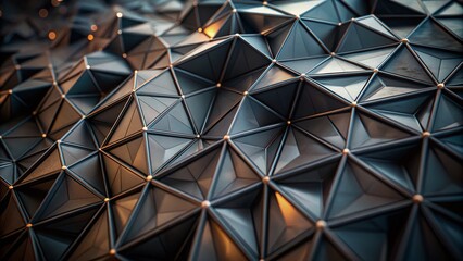 Abstract Grey Hitech Polygonal Corporate Background for Modern Business Presentations and Design Projects