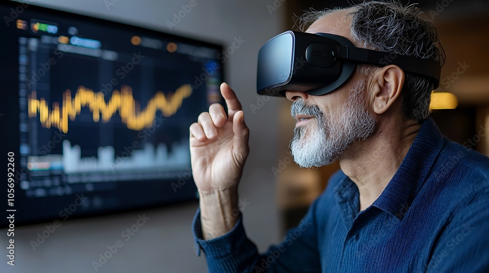 Aufkleber exploring the future of financial analysis through virtual reality the intersection of technology an