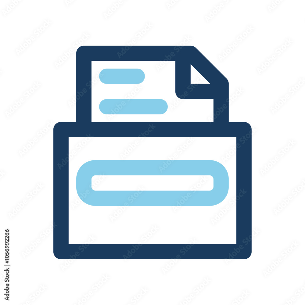 Aufkleber archive box icons colored lines with an office theme, can be used for websites, ui and mobile apps.