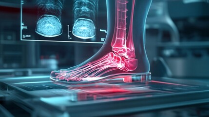 Ankle Ultrasound Procedure Focused View
